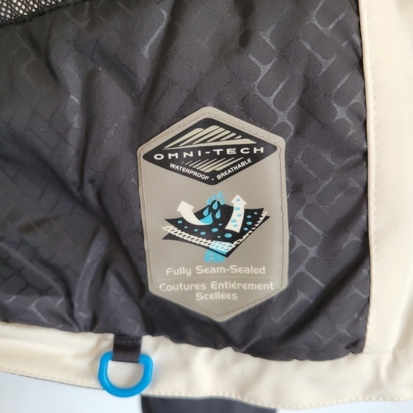 Columbia Omni-Heat Thermal Comfort Roffe Ski Winter Snow Jacket Black White XL - Picture 9 of 17